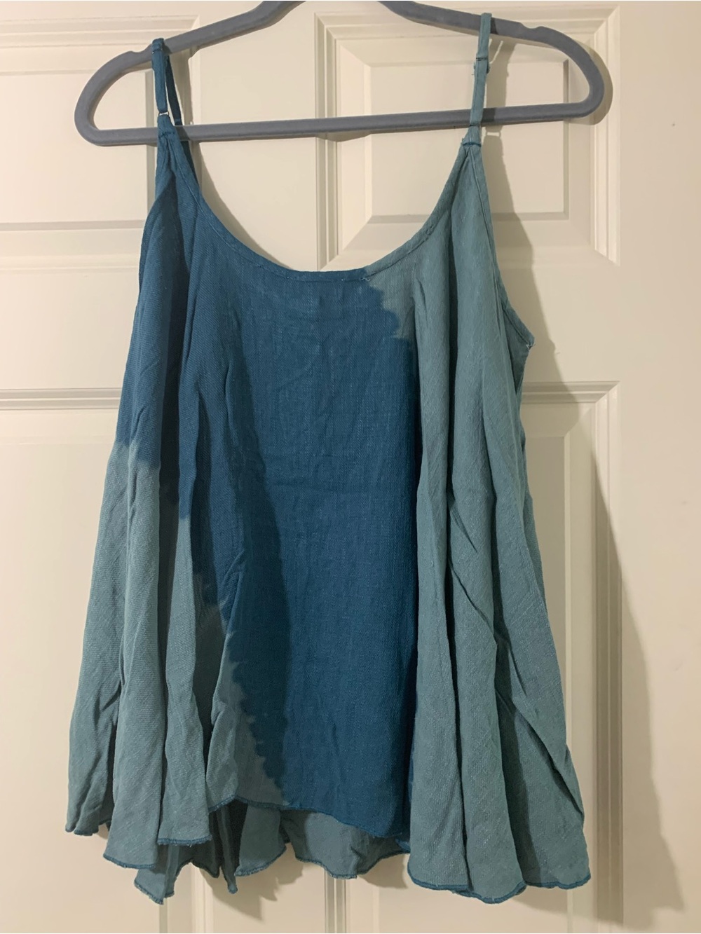 Umgee Two-Tone Teal Swing Cami - Women's